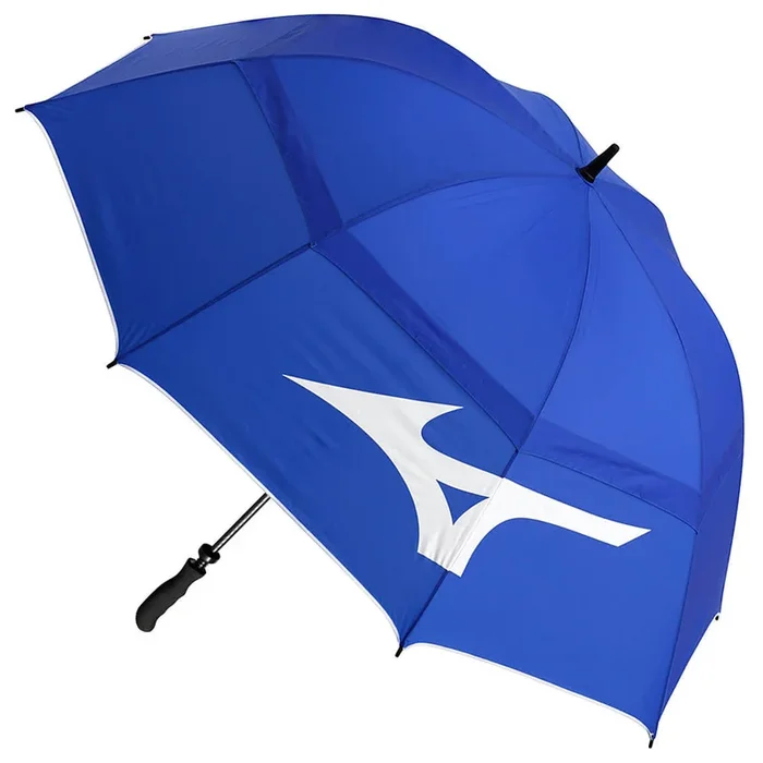Mizuno 55″ Tour Vented Double Canopy Umbrella – Blue/White