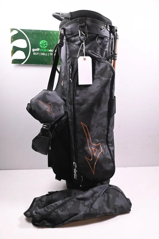 Mizuno BR-D3 Stand Bag / 4-Way Divider / Black, Orange