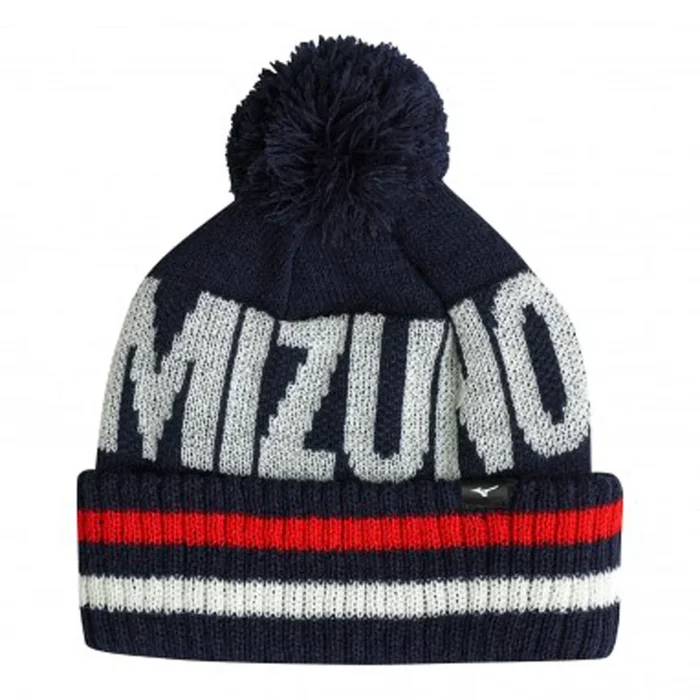 Mizuno Breath Thermo Bobble Hat – Deep Navy