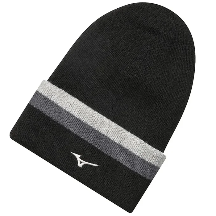 Mizuno Breath Thermo Knit Beanie – Black