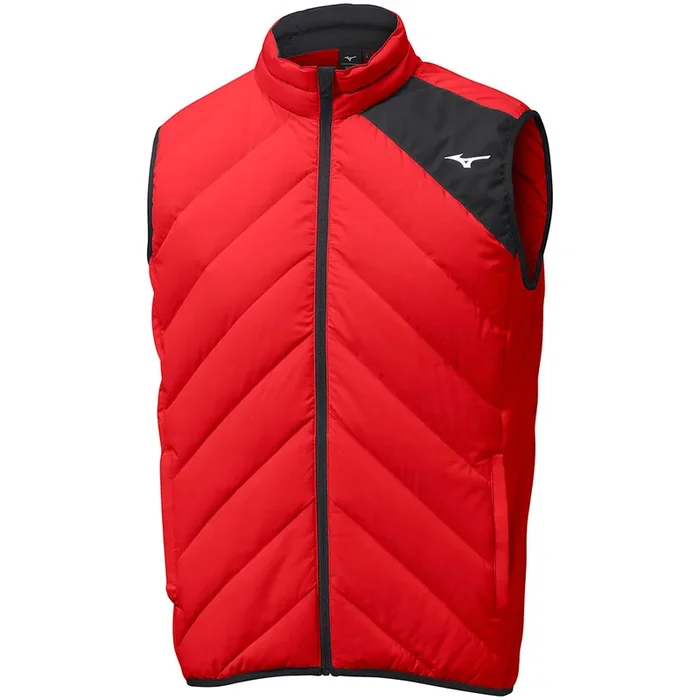 Mizuno Breath Thermo Move Down Gilet – Red