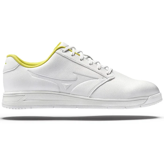 Mizuno G-Style Ladies Waterproof Spikeless Shoes – White