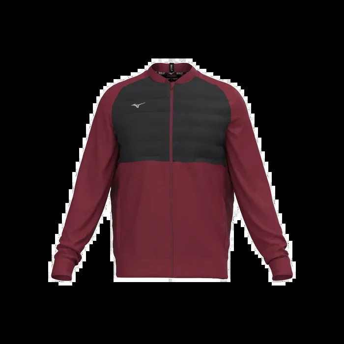 Mizuno Hybrid Bomber Jacket / Burgundy