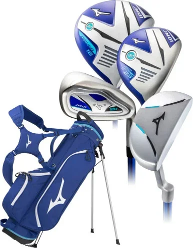 Mizuno JM01 120 5 Club Kids Golf Set Ages 6-9 (kids 44-53″ tall)