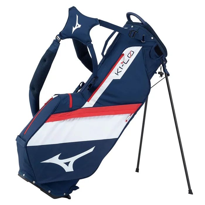 Mizuno K1-Lo Lightweight Stand Bag – Navy/Red