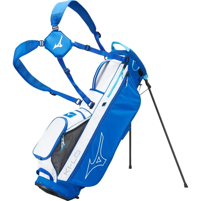 Mizuno K1-LO Stand Bag – Tour Blue/White