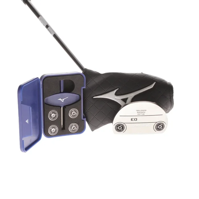 Mizuno M.Craft OMOI 03 Mens Right Hand Putter 35″ Mallet – Golf Pride Pro Only Green