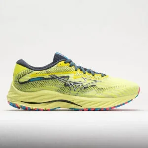 Mizuno Men’s Wave Rider 27 Running Shoe, Luminous-White