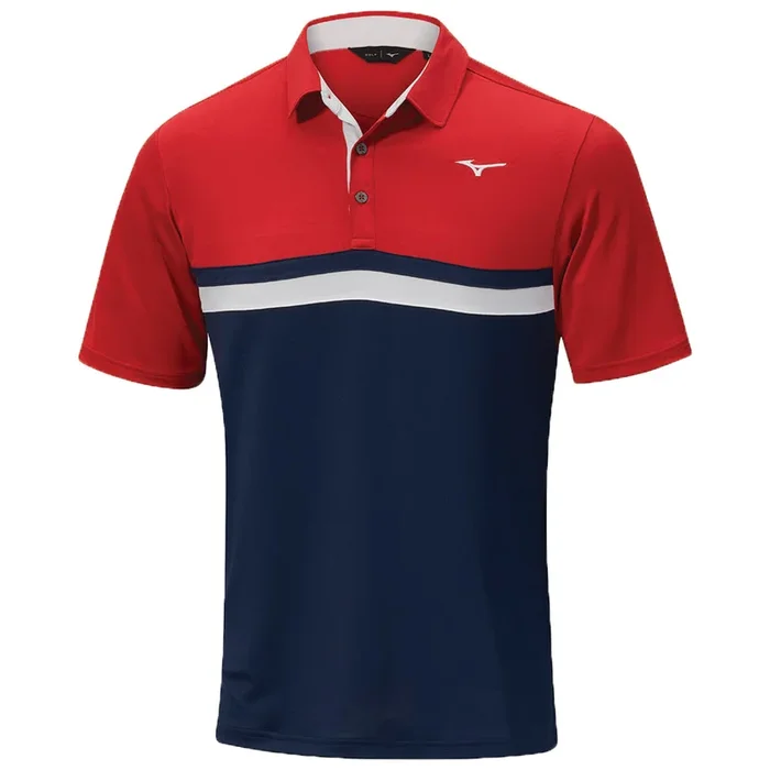 Mizuno Mizuno Quick Dry Horizon Polo Shirt – Red