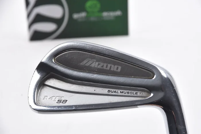 Mizuno MP-58 #6 Iron / 31 Degree / Stiff Flex Dynamic Gold Steel Shaft
