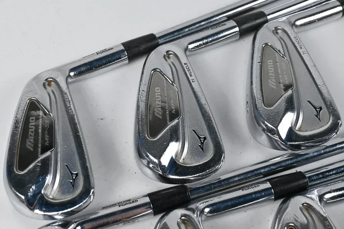 Mizuno MP-59 Irons / 4-PW / Stiff Flex Dynamic Gold S300 Shafts