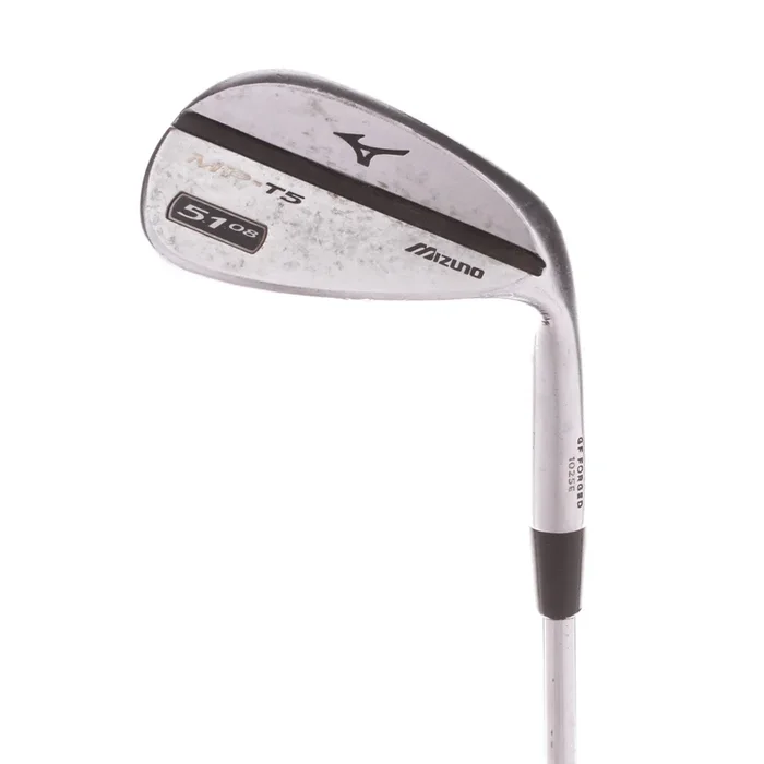 Mizuno MP-T5 Steel Mens Right Hand Gap Wedge 51 Degree 8 Bounce Regular – Project X 5.5