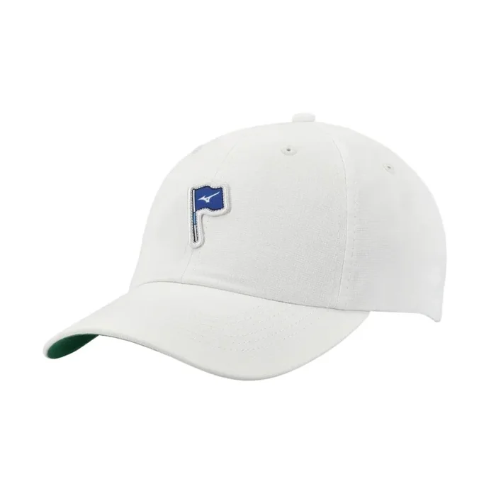Mizuno Pin High Adjustable Cap – White