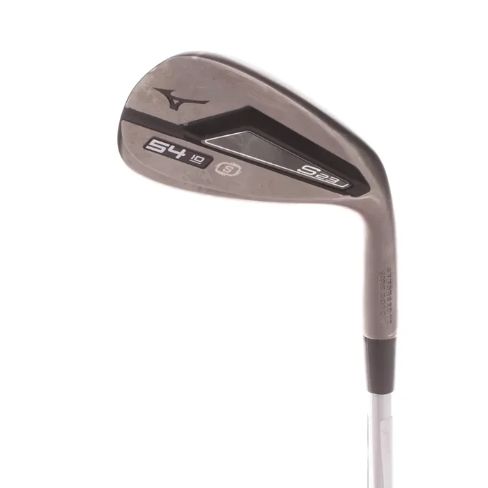 Mizuno S23 Steel Mens Right Hand Sand Wedge 54 Degree 10 Bounce Wedge – True Temper Dynamic Gold