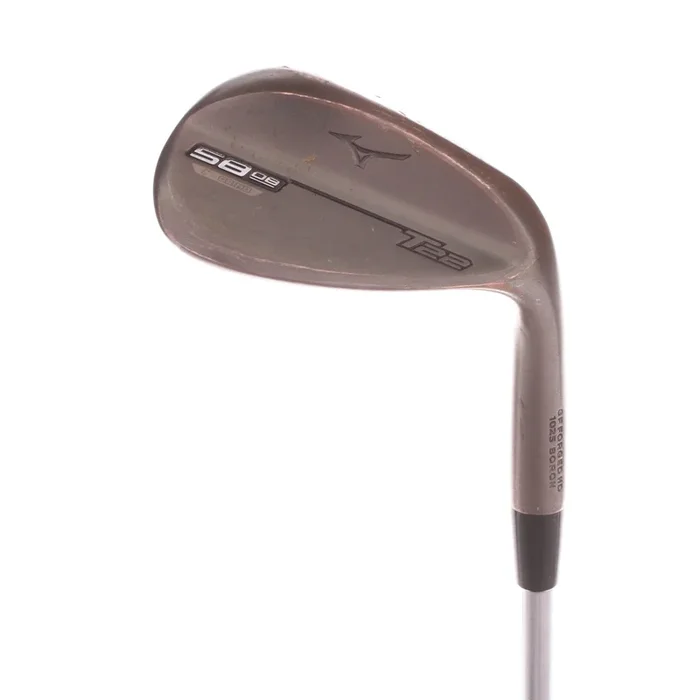 Mizuno T22 Copper Denim Steel Mens Right Hand Gap Wedge 58 Degree Wedge – Project X IO