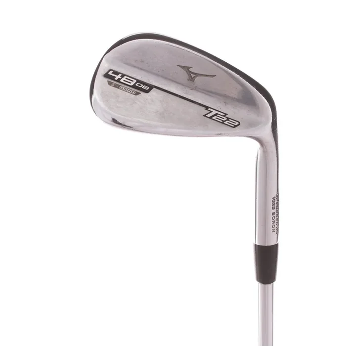 Mizuno T22 Steel Men’s Right Gap Wedge 48 Degree 8 Bounce Wedge Flex – True Temper Dynamic Golf S 400