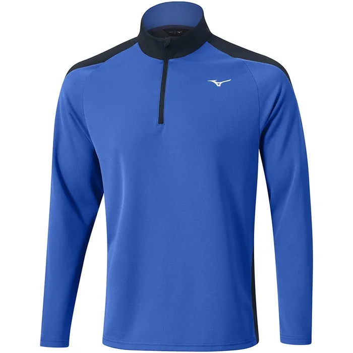 Mizuno Winter Breeze 1/4 Zip Pullover – Blue