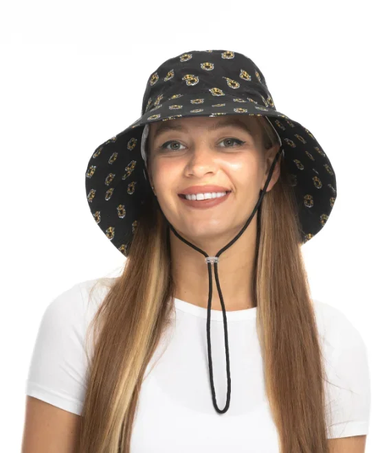 Mizzou Tigers All Over Truman Floppy Black Hat