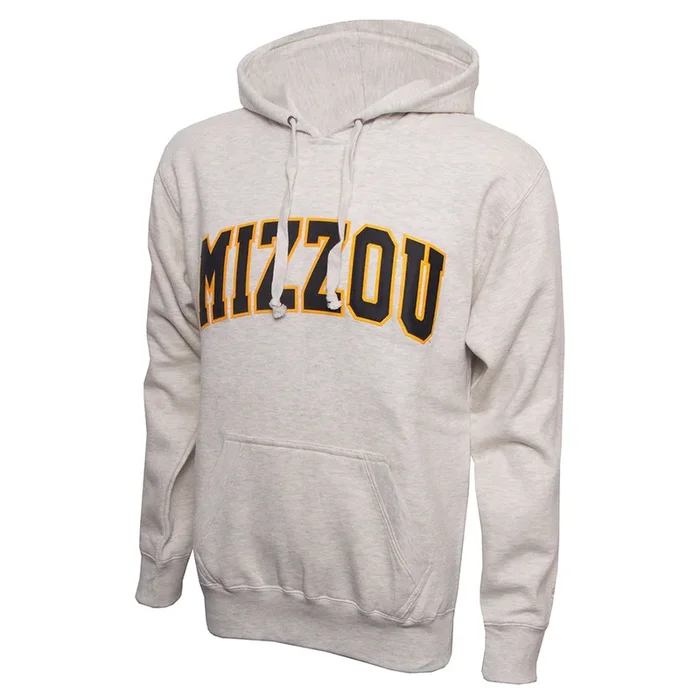 Mizzou Tigers GEAR for Sports Satin 2 Color Off-White Hoodie