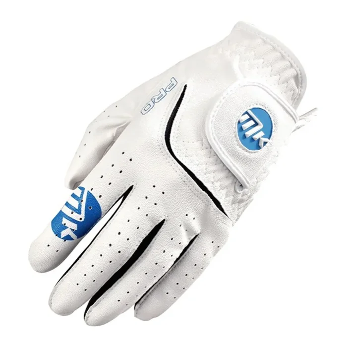 MKids Junior Golf Gloves – White/Blue