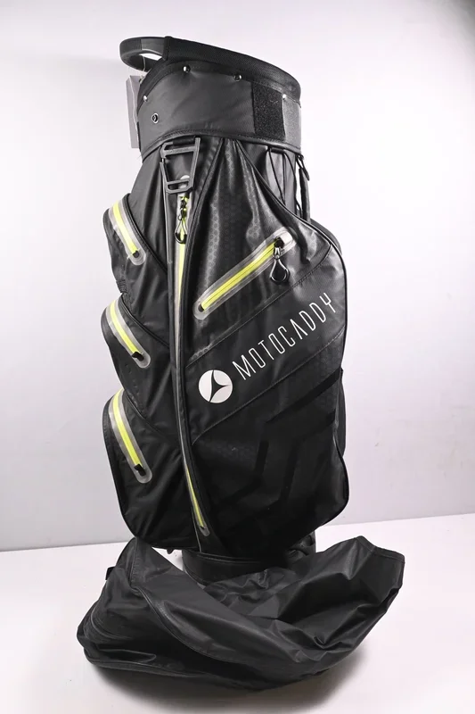 Motocaddy Dry Series Cart Bag / 14-Way Divider / Black, Green