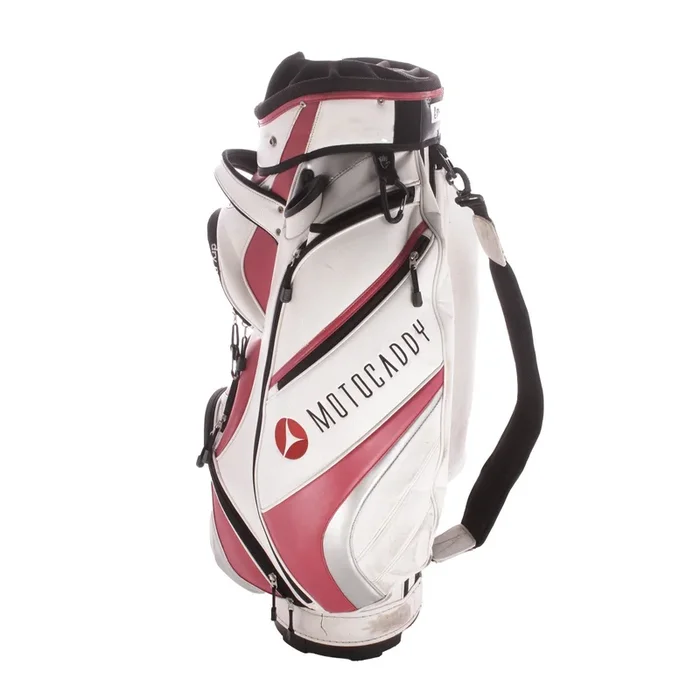 Motocaddy Pro Series Second Hand Cart Bag – White/Red