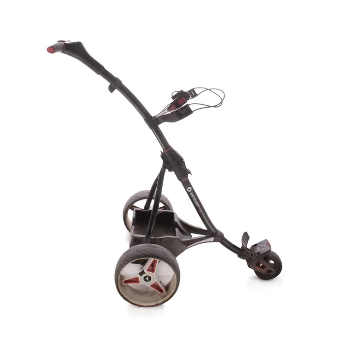 Motocaddy S1 18 Hole Lithium Second Hand Elecric Golf Trolley – Black/Red