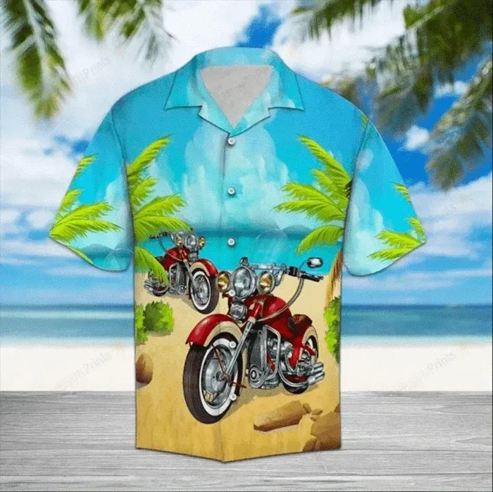 Motocycle Hawaiian Shirt | For Men & Women | Adult |- For men and women – Fanshubus – Fanshubus.com