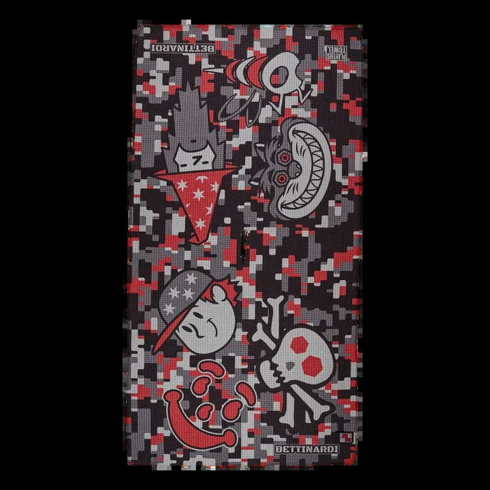 Multi-Icon Digital Camo Players Towel