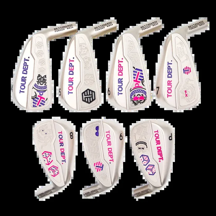 Multi Lucky Cat Tour Dept. Satin Nickel MB24 Iron Set (4-PW)