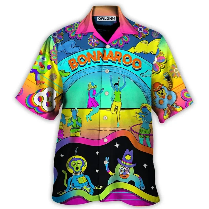 Music Event Bonnaroo Music Festival Lover Colorful Style – Hawaiian Shirt – Fanshubus – Fanshubus.com