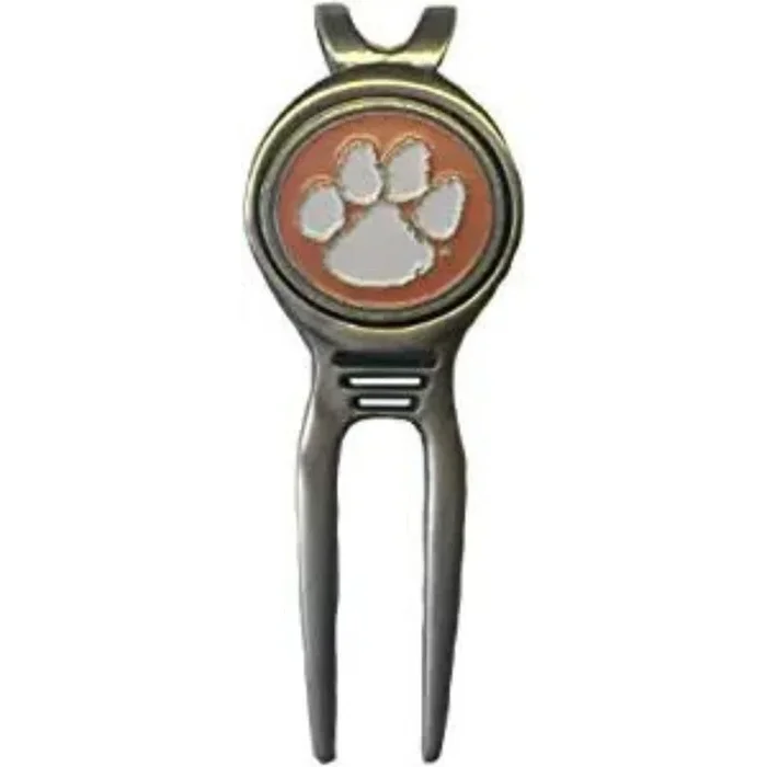 NCAA Personalized Golf Divot Tool with Magnetic Ball Marker (CLEMSON UNIVERSITY)