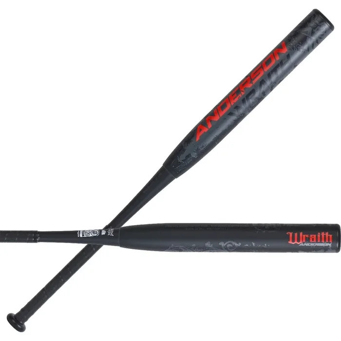 New 2021 Anderson Wraith USSSA Composite Slowpitch Softball Bat Black/Red
