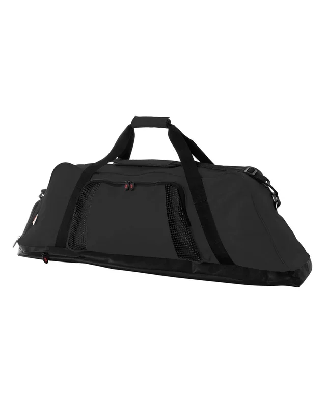 New A4 N8109 – Baseball Bat Bag Black 600 Denier polyester OSFA