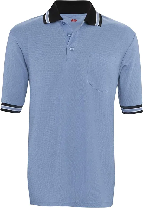 New Adams USA Short Sleeve Baseball/Softball Umpire Shirt Mn XXX-Large Col. Blue