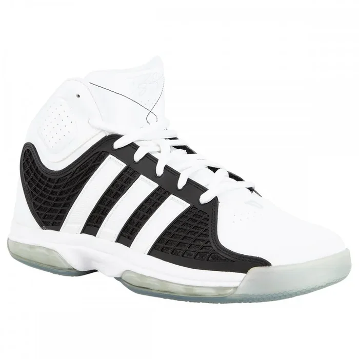 New Adidas AdiPower Howard Mens 11.5 Basketball Shoes White/Black G20278