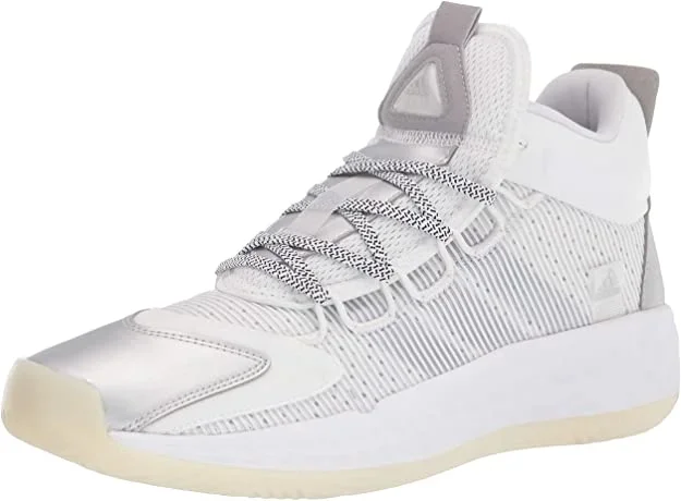 New Adidas Coll3ctiv3 2020 Mid Basketball Shoe Men’s 13 White/Silver