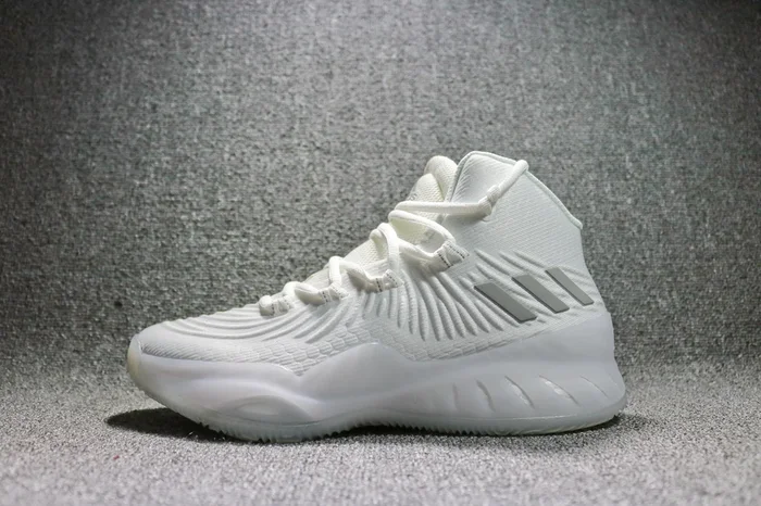 New Adidas Crazy Explosive 2017 Mens 5 Basketball Shoes White/Silver