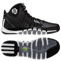 New Adidas D Rose 773 II Black/White Mens Size 9 Basketball Shoes