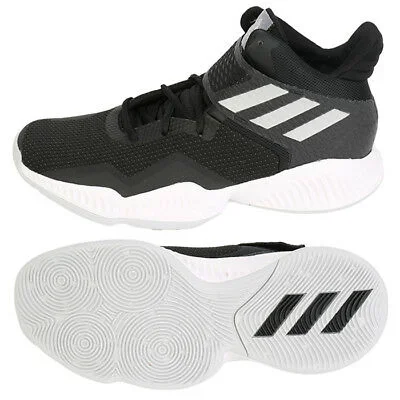 New Adidas Explosive Bounce 2018 Basketball Shoe Men’s 5 Black/White
