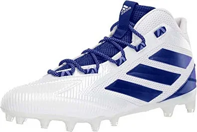 New Adidas Freak Carbon Mid Sz Mn 10 Football Molded Cleat White/Royal