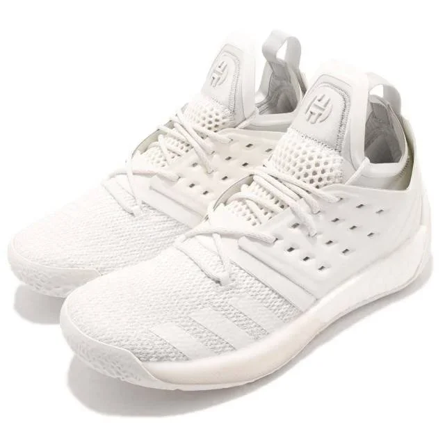 New Adidas Harden Vol. 2 Shoe Men’s 8 Basketball Shoe White/Gray