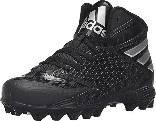 New adidas Kids’ Freak md j Skate Shoe Football Kids Size 5.5 Black/Silver
