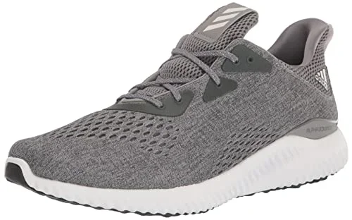 New adidas Men’s Alphabounce 1m Running Shoe Grey/White Size 8