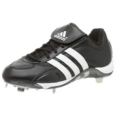 New Adidas Men’s Excelsior 5 Low 14 Black/White Metal Cleat