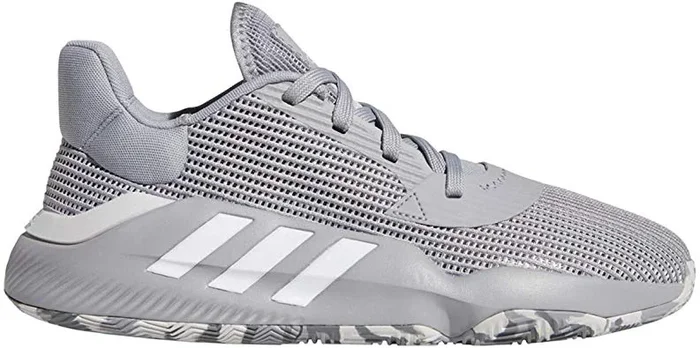 New Adidas Men’s Pro Bounce 2019 Basketball Gray/White Men 12
