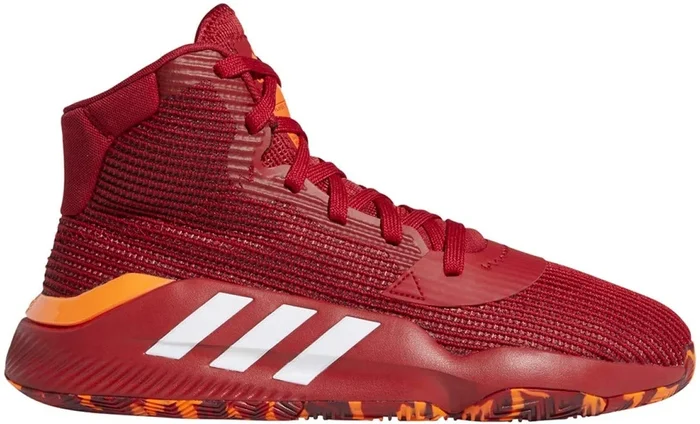 New Adidas Men’s Pro Bounce 2019 Basketball Red/White Men 11