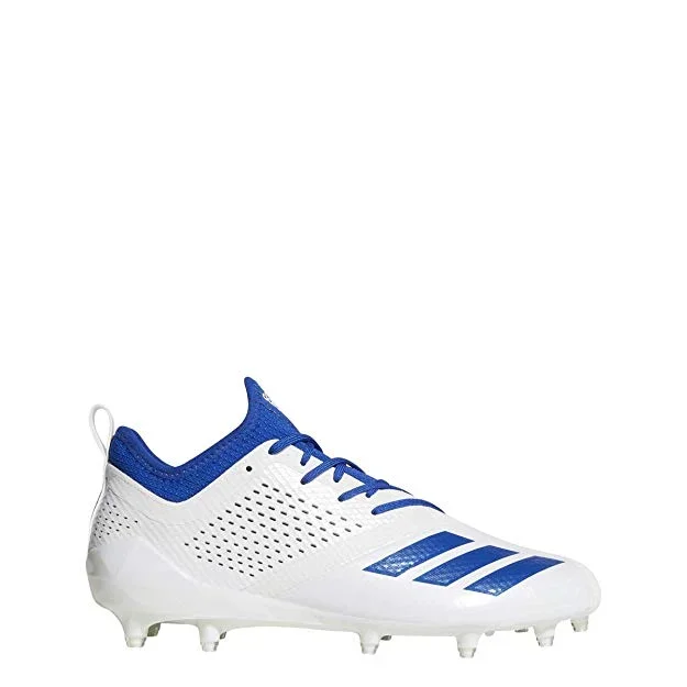 New Adidas Men’s Size 15 Adizero 5 Star 7.0 Football Cleat White/Royal DA9548