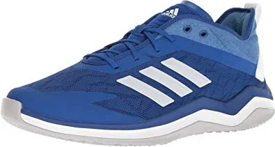 New Adidas Men’s Speed Trainer 4 Baseball Shoe Size Men’s 7.5 Royal/Grey