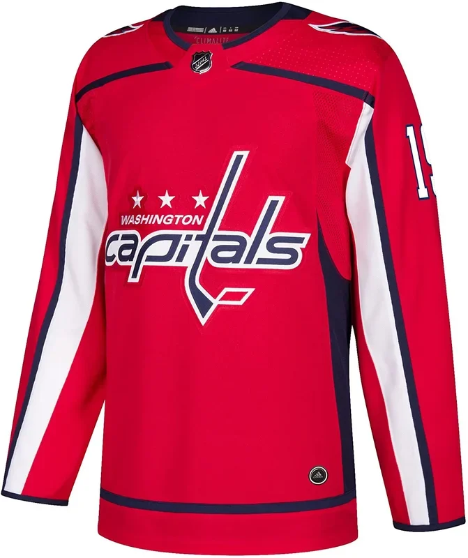 New Adidas Men’s Sz 54 Braden Holtby Washington Capitals NHL Hockey Jersey Red